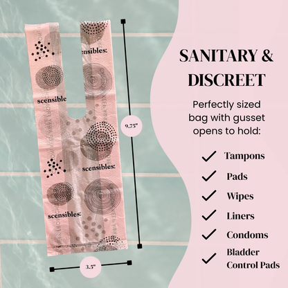 Scensibles® Personal Care Disposal Bags - 2 Boxes