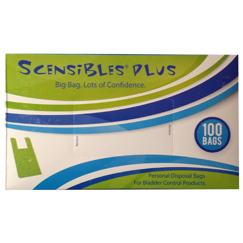 Scensibles® Plus | Personal Care Disposal Bags: Box of 100