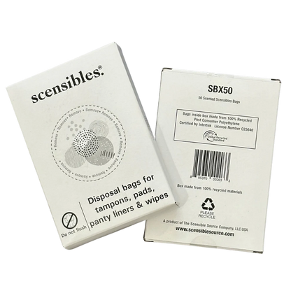 Scensibles Refill Boxes (2) Disposal Bags for Sanitary Pads and Tampons
